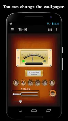 Guitar Tuner TN-1G It's free! android App screenshot 0